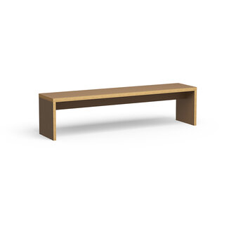HKLIVING Bench Brown 180cm