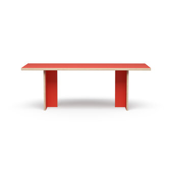 HKLIVING Dining Table Orange Rectangular 220cm