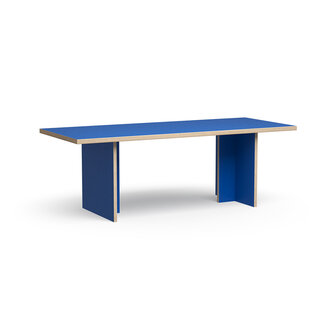 HKLIVING Dining Table Blue Rectangular 220cm