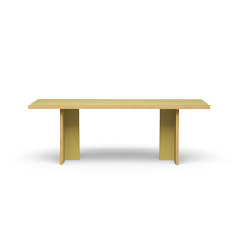 HKLIVING Dining Table Olive Rectangular 220cm