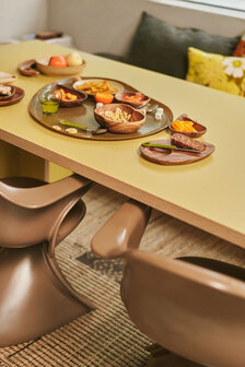 HKLIVING Dining Table Olive Rectangular 280cm