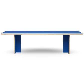 HKLIVING Dining Table Blue Rectangular 280cm