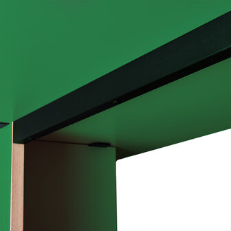 HKLIVING Dining Table Green Rectangular 280cm