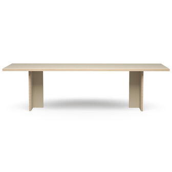 HKLIVING Dining Table Cream Rectangular 280cm