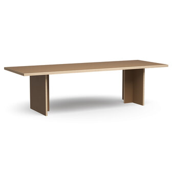 HKLIVING Dining Table Brown Rectangular 280cm
