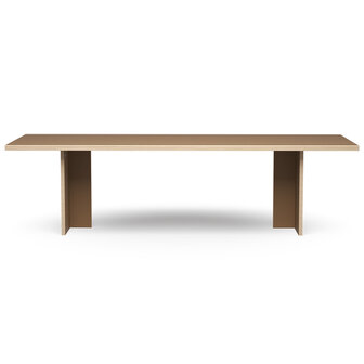 HKLIVING Dining Table Brown Rectangular 280cm