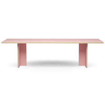 HKLIVING Dining Table Pink Rectangular 280cm