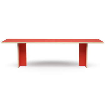 HKLIVING Dining Table Orange Rectangular 280cm