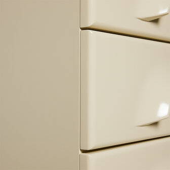 HKLIVING Chest Of 8 Drawers Cream