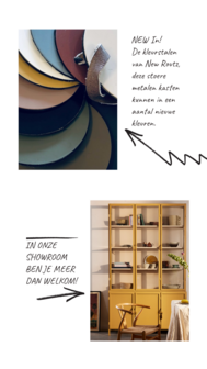 New Routz collectie kleurstalen bij Natuurlijk Wonen