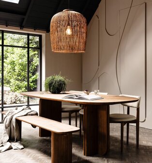 Dbodhi Aura Hanglamp Rattan brown