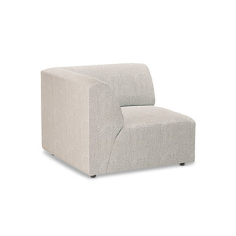 HKliving jax couch: element left, sneak, light grey