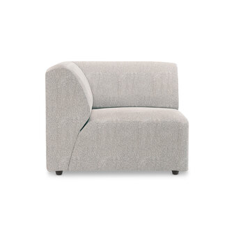 HKliving jax couch: element left, sneak, light grey