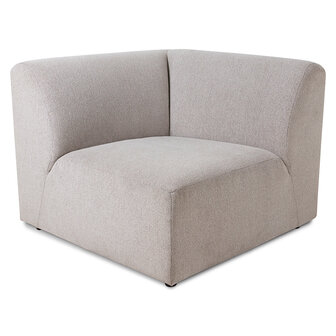 HKliving jax couch: element left, sneak, light grey