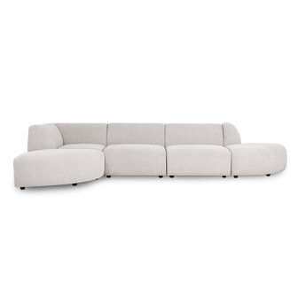 HKliving jax couch: element left, sneak, light grey