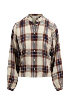 Zusss ruit blouse met strik