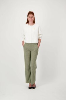 Zusss basic vestje off white