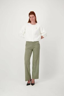 Zusss basic vestje off white