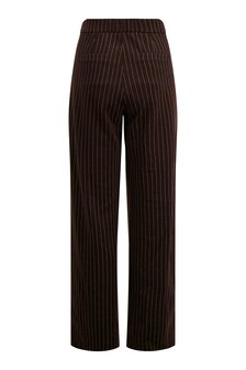 Zusss krijtstreep broek met detail 