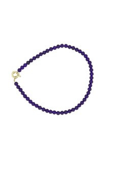 Zusss kralen ketting, night blue 