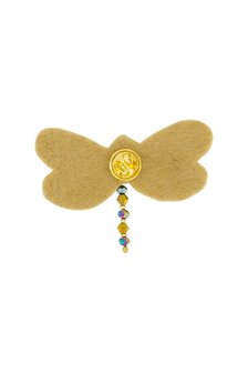 Libelle broche, night blue