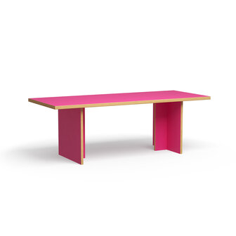 HKLIVING Dining Table Raspberry Rectangular 220cm