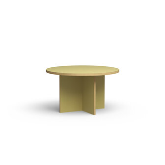 HKLIVING Dining table Olive round 130 cm 