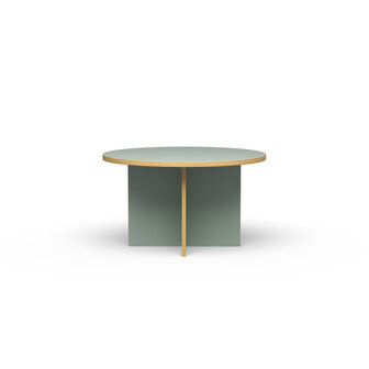 HKLIVING Dining table pale blue round 130 cm 