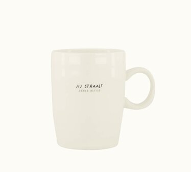 Zusss theemok jij straalt wit zwart
