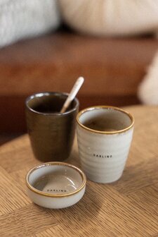 Zusss koffiemok enjoy bruin