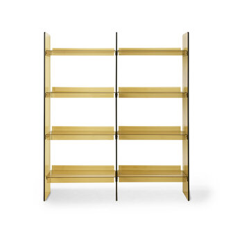 HKLIVING Modular Acrylic Cabinet 160cm Olive green