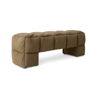 HKLIVING Lobby Bench olive 140cm