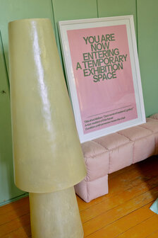 HKLIVING Lobby Bench blush 140cm