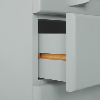 HKLIVING Chest of 6 drawers overcast