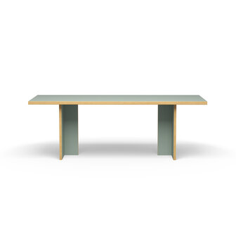 HKLIVING Dining Table Pale green 220cm