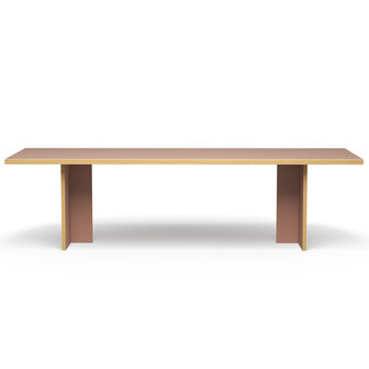 HKLIVING Dining Table Clay Rectangular 280cm