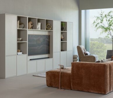 WOOOD Meggy TV Opbergkast 160cm Grenen Dust