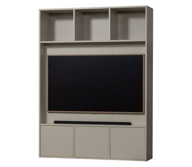 WOOOD Meggy TV Opbergkast 160cm Grenen Dust