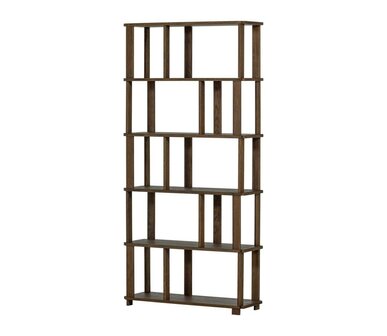 WOOOD Riss Boekenkast Eikenhout 186x90 Naturel