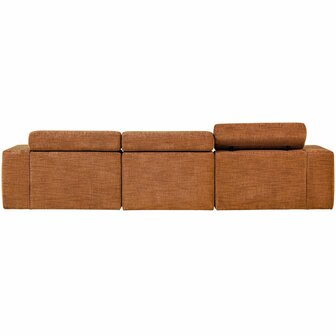 WOOOD Novi Chaise Longue Bank Rechts Oranje Melange