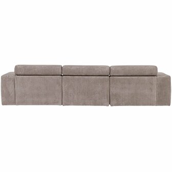 WOOOD Novi Chaise Longue Bank Rechts Ribstof Zand