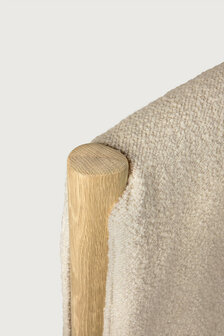Ethnicraft PI Bed incl. bekleding 