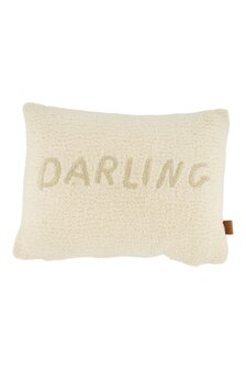 Zusss kussen teddy darling 35x25cm zand