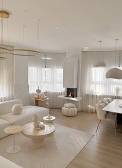Tenderflame Riff 180 white wandhaard