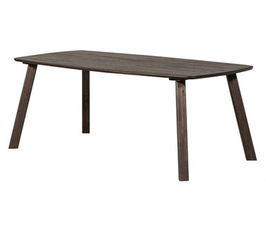 WOOOD Tablo Deens Ovaal 180x100cm Mystic Brown