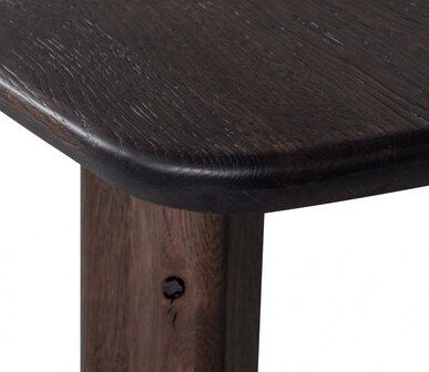 WOOOD Tablo Deens Ovaal 180x100cm Mystic Brown
