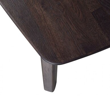 WOOOD Tablo Deens Ovaal 180x100cm Mystic Brown