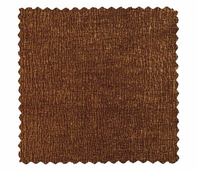 WOOOD Baggy Hoekbank Rechts 3D Chenille Middenbruin