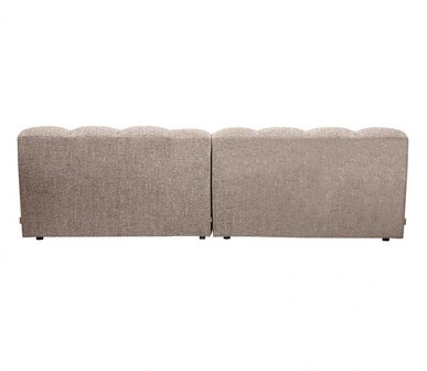 WOOOD Allure 3-zits Bank Geweven Stof Bruin Melange