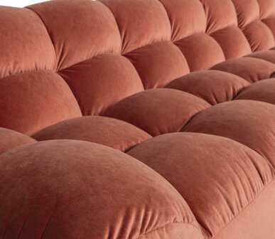 WOOOD Allure Chaise Longue Rechts Velvet Blush